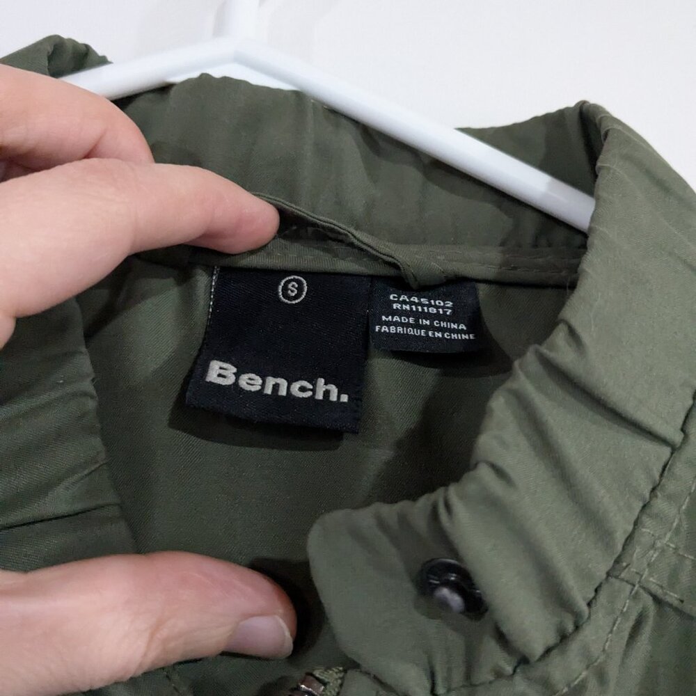 Bench Spring Jacket Olive Green Size Small - Picture 2 of 4